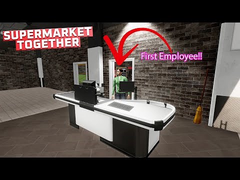 Leveling Up in Supermarket Together: Unlocking Our First Employee & New Items!