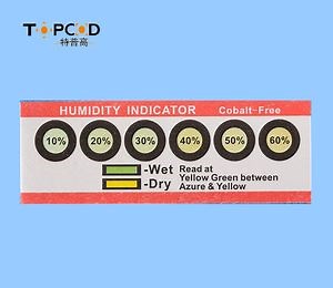 [Hot Item] 6 Dots Humidity Indicator Card for Indicating Humidity with Free Cobalt