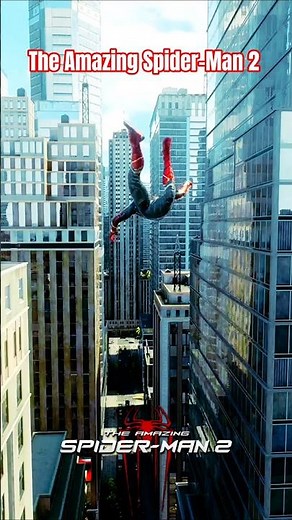 the amazing Spider-Man 2 swing gameplay on PS5 #spiderman #shorts