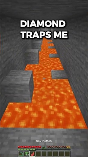 The Most Dangerous Diamond Traps #shorts #minecraft #hardcore