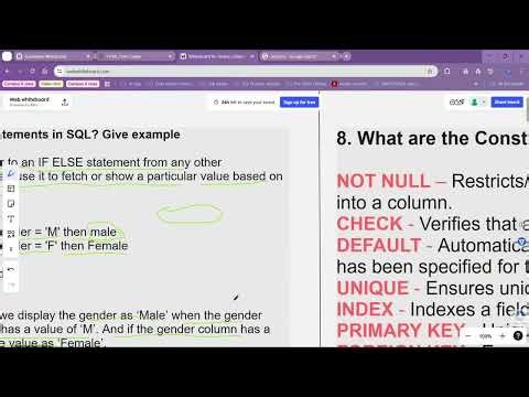 Case statment & SQL constraints