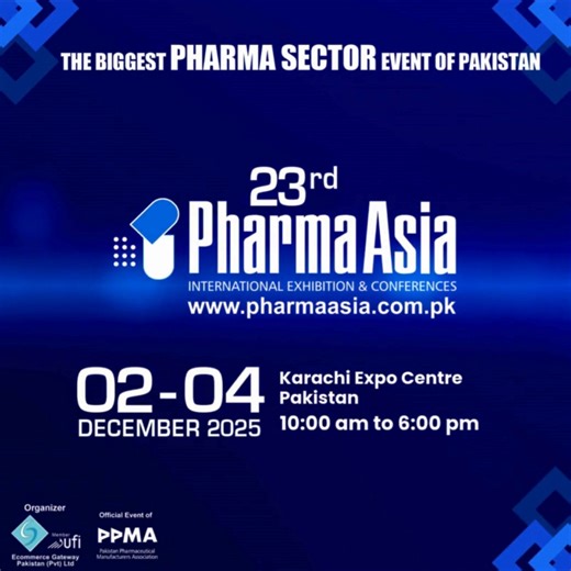 We are excited to welcome 𝐉𝐢𝐚𝐧𝐠𝐬𝐮 𝐁𝐢𝐨𝐝𝐞𝐩 𝐁𝐢𝐨𝐭𝐞𝐜𝐡𝐧𝐨𝐥𝐨𝐠𝐲 𝐂𝐨. ,𝐋𝐭𝐝. as an 𝐄𝐱𝐡𝐢𝐛𝐢𝐭𝐨𝐫 of the 𝟐𝟑𝐫𝐝 𝐏𝐡𝐚𝐫𝐦𝐚 𝐀𝐬𝐢𝐚 𝐈𝐧𝐭𝐞𝐫𝐧𝐚𝐭𝐢𝐨𝐧𝐚𝐥 𝐄𝐱𝐡𝐢𝐛𝐢𝐭𝐢𝐨𝐧 — 𝐏𝐚𝐤𝐢𝐬𝐭𝐚𝐧’𝐬 𝐁𝐢𝐠𝐠𝐞𝐬𝐭 𝐏𝐡𝐚𝐫𝐦𝐚𝐜𝐞𝐮𝐭𝐢𝐜𝐚𝐥 𝐄𝐯𝐞𝐧𝐭, taking place from 𝐃𝐞𝐜𝐞𝐦𝐛𝐞𝐫 𝟐–𝟒, 𝟐𝟎𝟐𝟓 at the 𝐄𝐱𝐩𝐨 𝐂𝐞𝐧𝐭𝐫𝐞, 𝐊𝐚𝐫𝐚𝐜𝐡𝐢. Join hundreds of leading exhibitors as they showcase innovations shaping the future of pharmaceuticals, biotechnology,