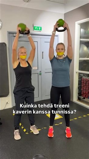 Kuinka tehdä treeni kaverin kanssa tunnissa?