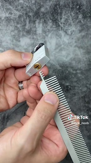 Pick Locks with a REAL Hair Comb!