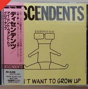 Descendents - I Don't Want To Grow Up