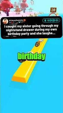 I caught my sister going through my nightstand drawer during my own birthday party and she laughe...