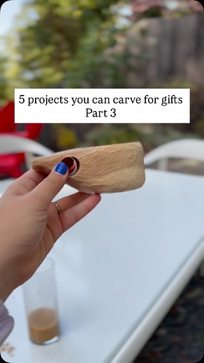54K views · 9.8K reactions | Part 3! Tag someone who can make these for you? Or you can make them for someone too! Happy carving! #carving #woodcarving #woodcrafts %beginnerwoodworking #handmadegifts | Mel's Carving Club | Facebook