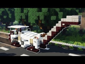 Minecraft - How To Make A Pavement Milling Machine | Vehicle Tutorial
