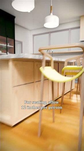 What Should be the Kitchen Island Size?