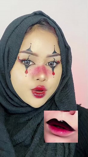 Clown Lips Tutorial for Halloween Makeup
