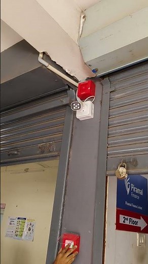 manual call point Hooter testing demo training #firealarmsystem