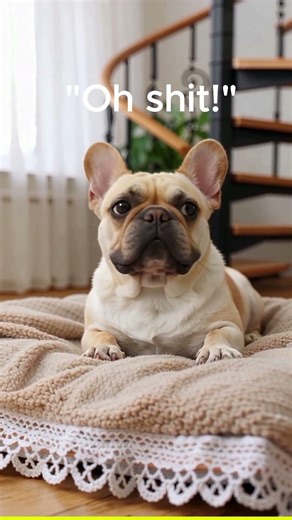 "Sleeping Frenchie Nightmare! Instant Jump Scare 😂💥