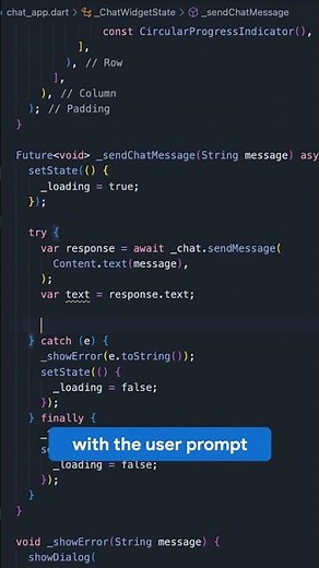 Build with Google AI Dart SDK in #Flutter