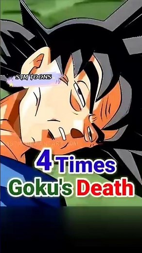"Goku's 4 Deaths! 😱 Who Killed Him Every Time? | Dragon Ball Full History 🔥" #shorts #goku #dbz #...