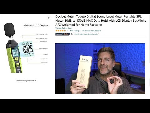 Tadeto Digital Sound Meter Quick Review