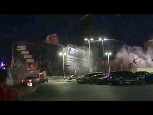 Riviera Hotel & Casino Implosion - Monte Carlo Tower & South Tower
