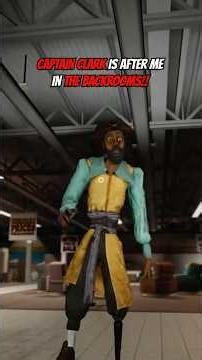 CAPTAIN CLARK IS AFTER ME IN THIS NEW BACKROOMS HORROR GAME!! 😱