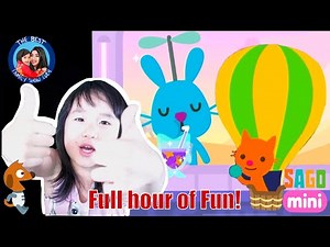 Sago Mini Super Juice, Space, Apartment, Monster, and Bug Maker | Full 1 hour of FUN with Ella