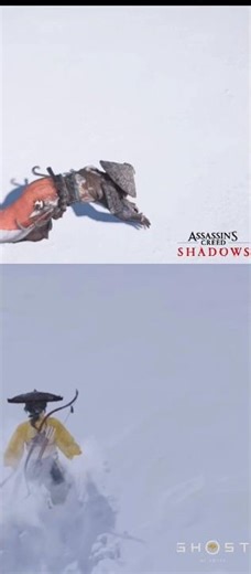 😈 Assassin's creed shadows vs Ghost Of Yotei #shorts #gaming