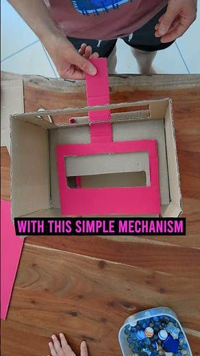 DIY Popcorn Machine Using Just a Box and Glue! #fastfunforkids
