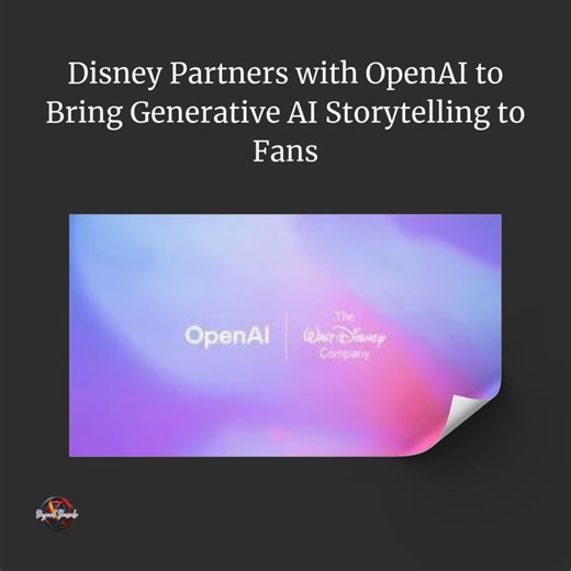 Beyond Brand | Marketing on Instagram: "The Walt Disney Company has entered a landmark three-year licensing agreement with OpenAI, becoming the first major content partner on Sora, OpenAI’s short-form generative AI video platform. Through this collaboration, fans will be able to create and share short, user-prompted social videos using over 200 iconic characters, environments, costumes, and props from Disney, Pixar, Marvel, and Star Wars. The agreement also extends to ChatGPT Images, enabling us