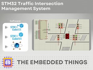 STM32 Traffic Intersection Management System
