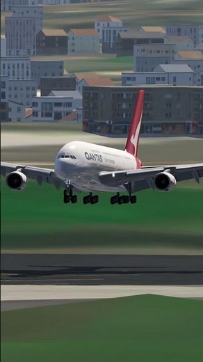 Qantas A380 Epic Landing at Sydney Airport | Aerofly FS Global Ultra Realistic