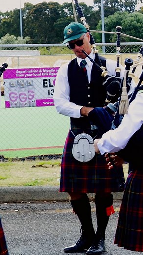 You can't take the piper out of the drum major! | Perth Highland Pipe Band