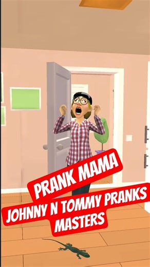 Mama's Reaction to Johnny's Prank is Unforgettable 😱‼️ #gaming #shorts #funnygameplay