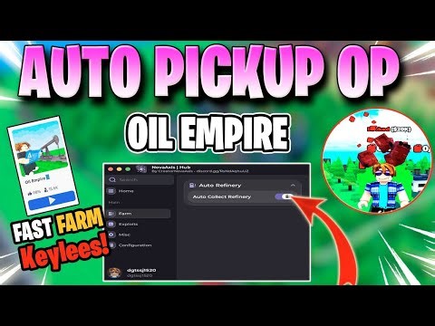 OIL EMPIRE SCRIPT *NO KEY* AUTO PICK UP, FAST AUTO FARM, AUTO COLLECT & MORE! ✅