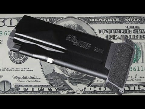 Sig p365 12 round magazine is expensive, but worth it