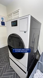 Laundry just got smarter and faster with no more waiting to switch loads. The Bespoke AI Laundry Combo washes and dries in one machine so you can load it and move on. Exclusive ivory color only at Lowe's. | Lowe's Home Improvement