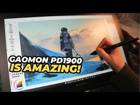 GAOMON PD1900 4K Drawing Tablet - First Look Review