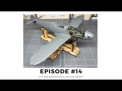 Airfix 1/24 scale Bf109G-5/6 - Let's continue building!