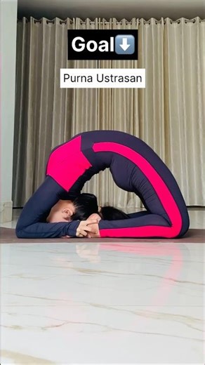 Purna Ustrasana Breakdown | Full Camel Pose #shorts #backflexibility #yoga