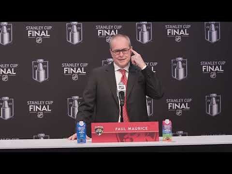 Paul Maurice, Panthers Postgame - Stanley Cup Final, Game 5: Vegas Golden Knights 9, Florida 3
