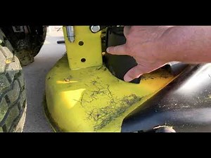 John Deere E100 Service Lubrication 8hr