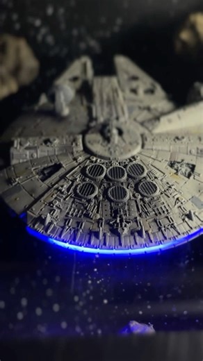 Is this Millennium Falcon Shelf-Worthy? Full build up soon! #scalemodels #starwars #starwarsmodels