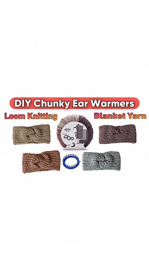 Hey everyone! 🌟 Excited to share a new tutorial with you all on how to make chunky ear warmers using a loom and blanket yarn. I've put together a quick video to guide you through the process step by step – it’s such a fun and cozy DIY project for the upcoming chilly months! If crafting isn’t your thing, no worries – I've got the finished ear warmers available in my Etsy shop now. 💕 Whether you’re into DIY or looking for a ready-to-wear option, I've got you covered! Check out the tutorial and l