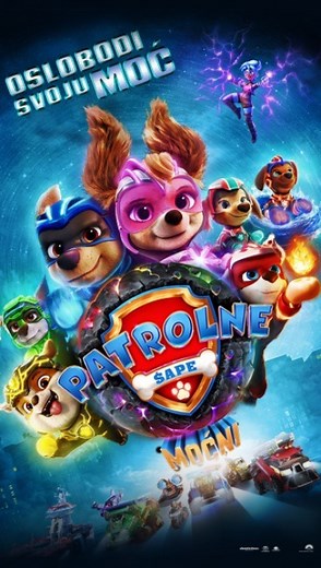 PATROLNE ŠAPE - MOĆNI (PAW PATROL: THE MIGHTY MOVIE) U kinima od 28. septembra 2023. SINHRONIZOVANO Režija: Cal Brunker / Režija sinhronizacije: Milan Antonić Glasovi SINHRONIZACIJA: Marija Stokić, Milena Živanović, Milan Tubić, Anja Orelj, Ivana Tenjović, Jovana Cavnić, Branislav Jevtić, Tanja Živković, Mateja Vukašinović, Nikola Todorović Žanr: aninimirani Scenario: Cal Brunker & Bob Barlen Inspirisano televizijskom rerijom koju je stvorio Keith Chapman Producenti: Jennifer Dodge, p.g.a., Laur