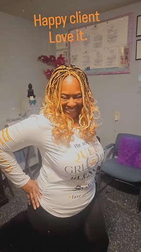 Crochet braids. Beautiful and faithful client. | Jennifer Taylor