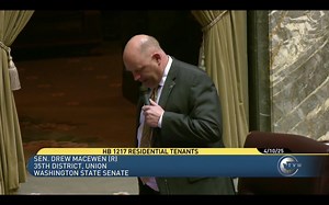 3.9K views · 90 reactions | Sen. Drew MacEwen speaks on Rent Control (HB 1217), which was passed in the Senate yesterday. #waleg | Washington State Senate Republican Caucus | Facebook
