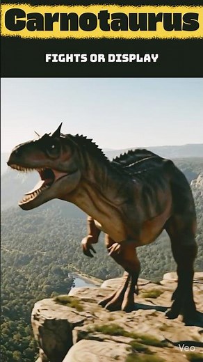 Meet the Carnotaurus: The Fearsome Meat-Eater! #dinosaur #aianimations