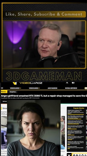 Angry Girlfriend Hates GPU - CLIP