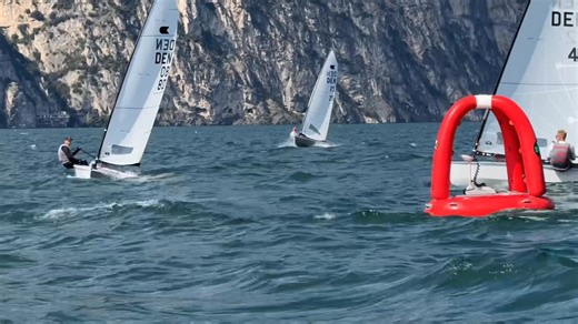 9.1K views · 110 reactions | The OK Dinghy Worlds are sailing full speed ahead | Circolo Vela Arco | Facebook