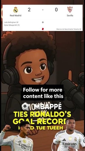 Real Madrid 2–0 Sevilla! Miraculous Win Courtois & Mbappé Save the Day 😳🔥