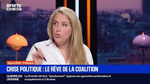 SIGNÉ BFM - Crise politique: les partis envisagent-ils une grande coalition pour s'en sortir ?