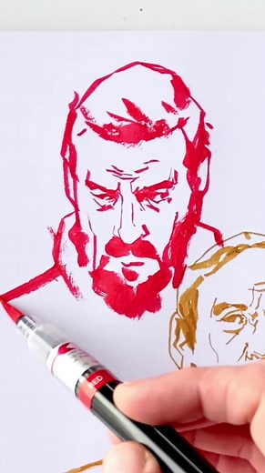 Freehand Reference Portrait Drawing Techniques