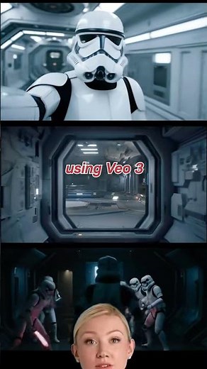 How To Create AI Stormtrooper Vlogs with Google Veo3 🤖
