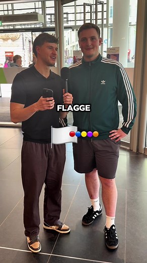 Strassenumfrage: Wer kennt die richtige Flagge?